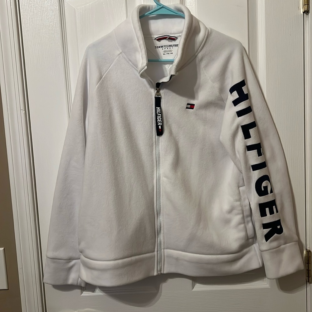 Tommy Hilfiger Womens sweater jacket size XL